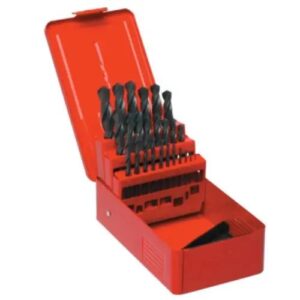 FEW Drill Bit Set HSS 1mm - 13mm x 0.5 25Pc
